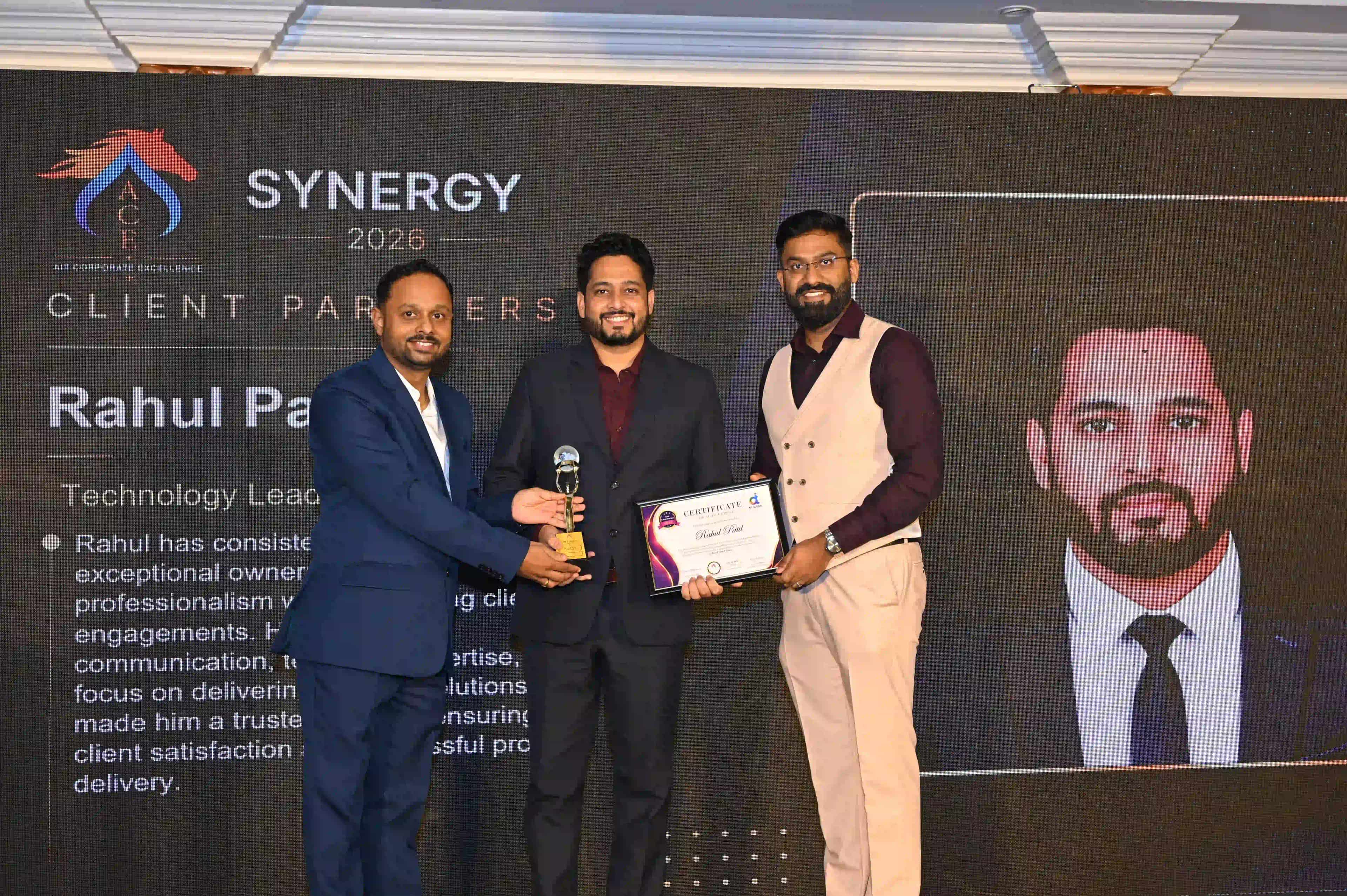 Client Partner - Rahul Patil