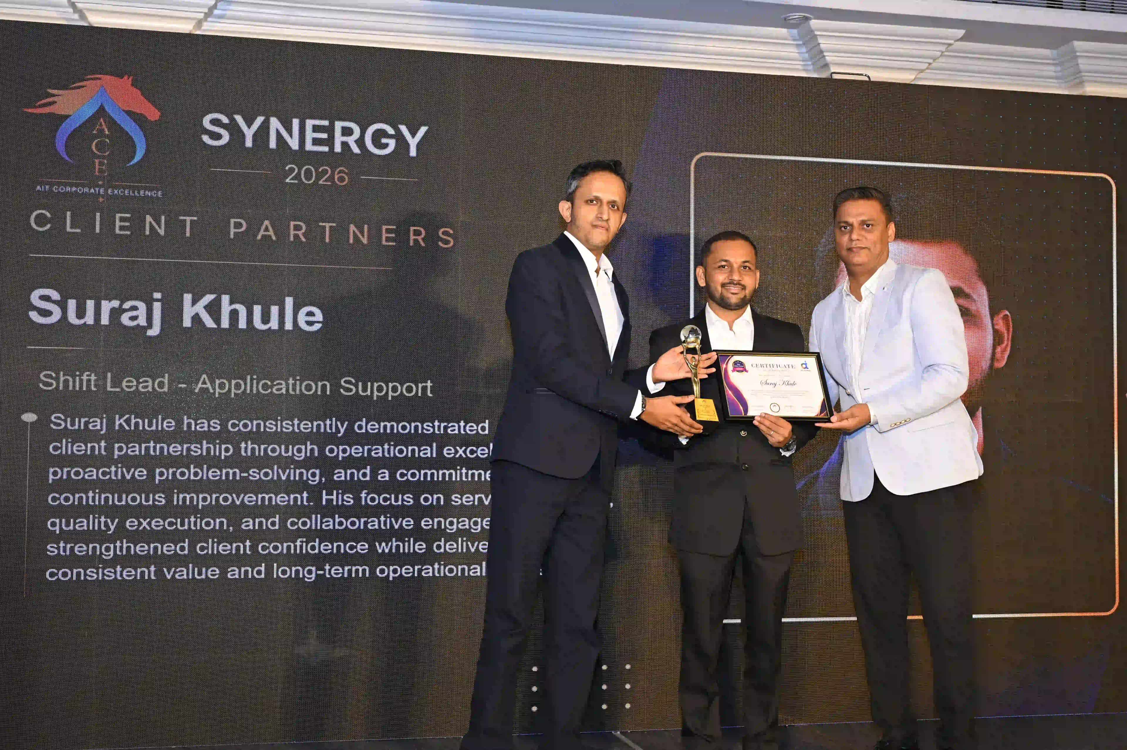 Client Partner - Suraj Khule