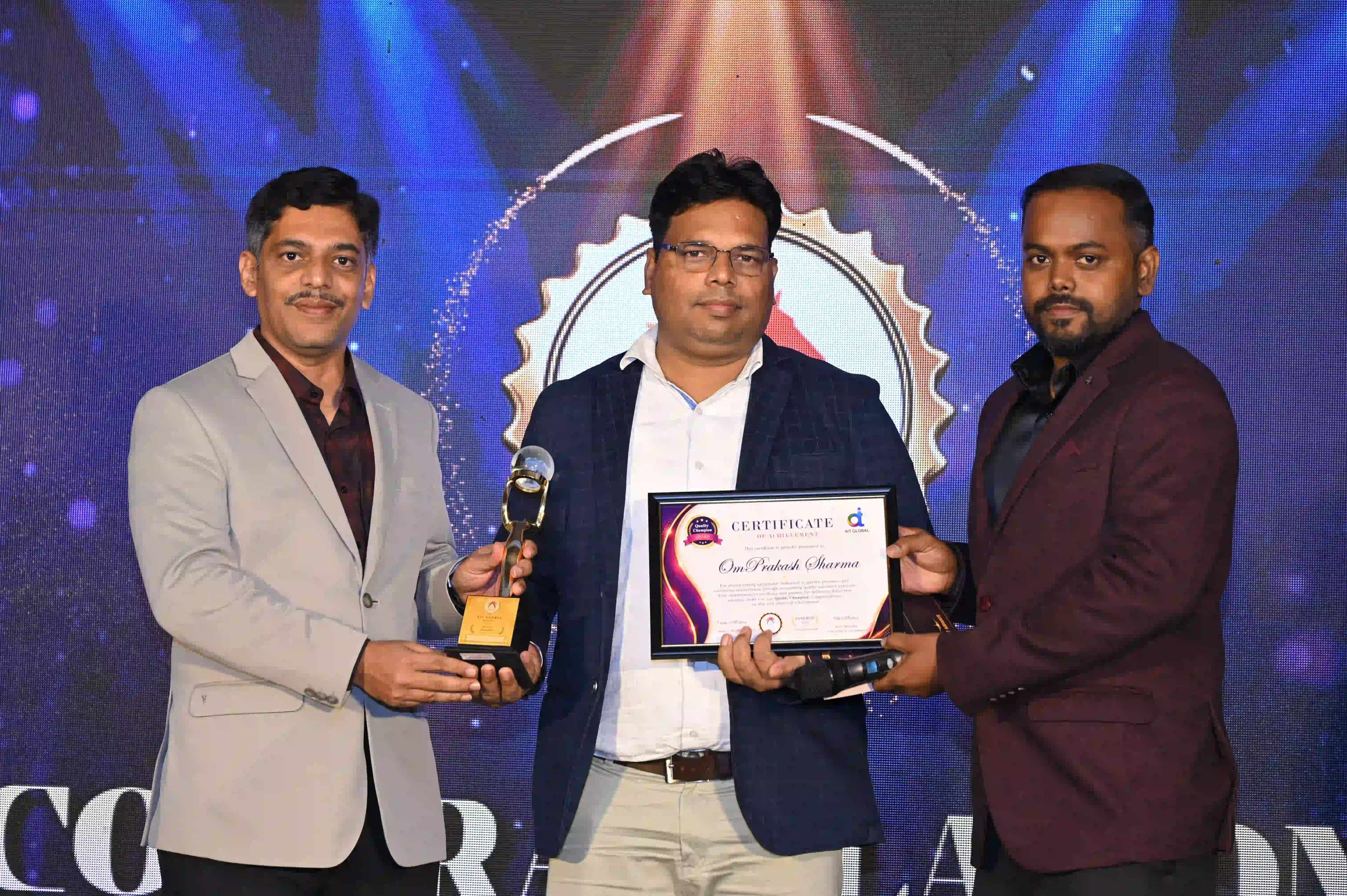 Quality Champion - OmPrakash Sharma