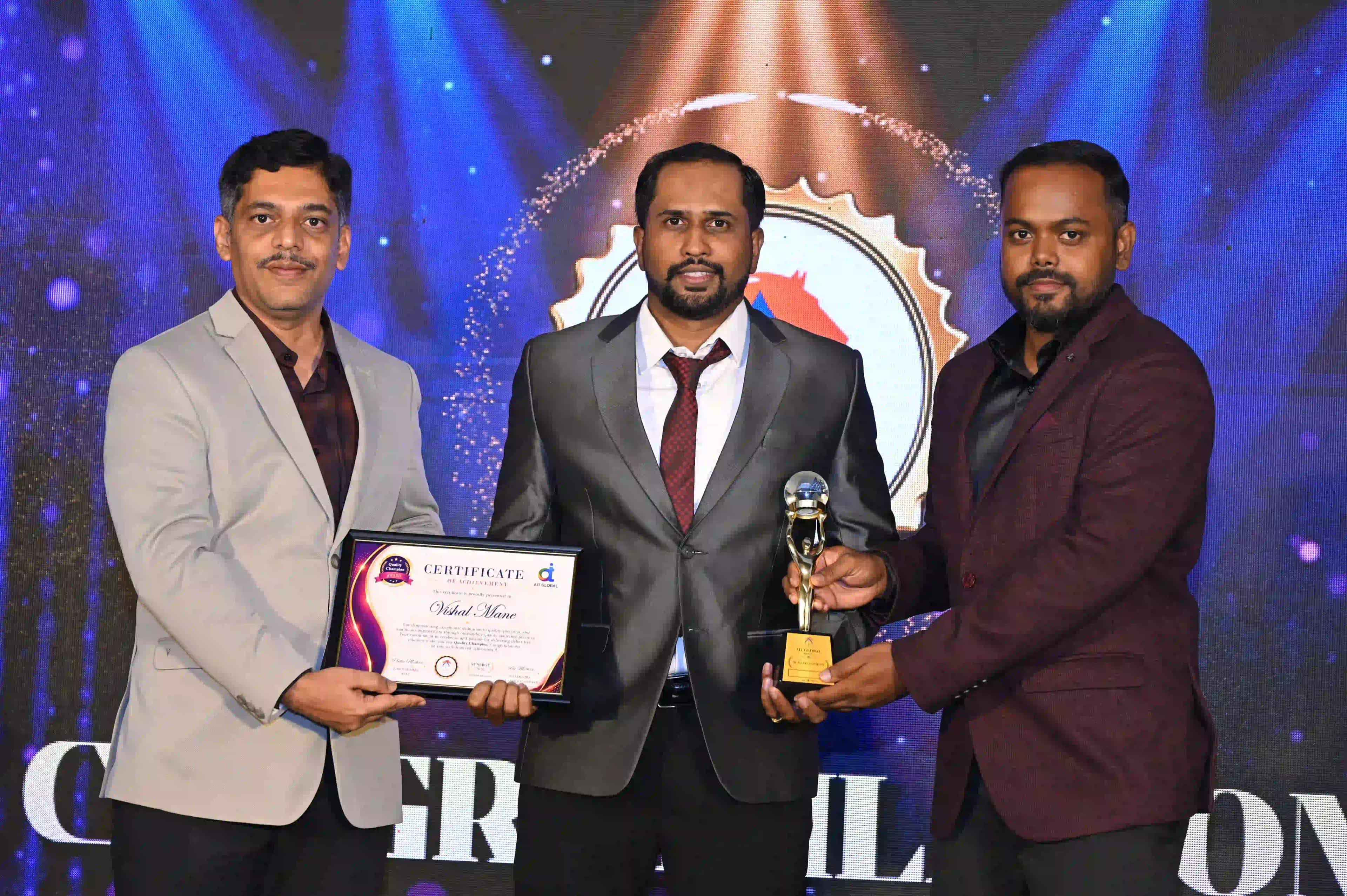 Quality Champion - Vishal Mane